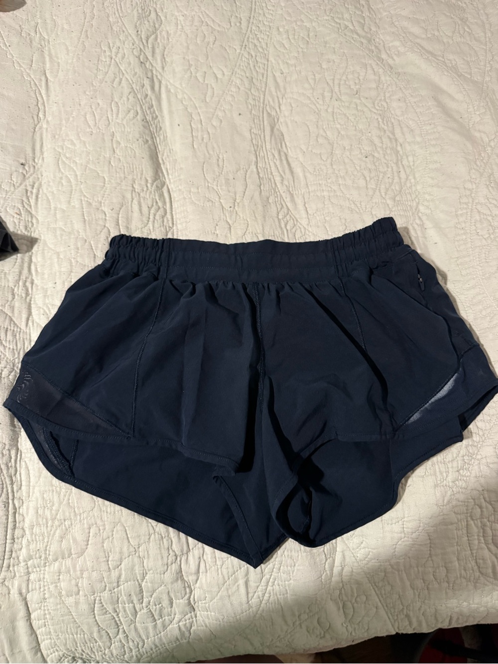 lululemon athletica Navy Blue Running Shorts